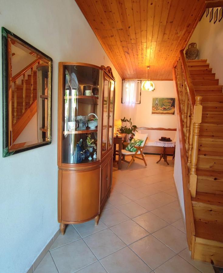 Retro Wooden House Gaios Villa Ngoại thất bức ảnh